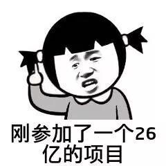 刚参加了一个26亿的项目