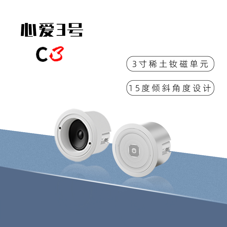 英嘉尼C3吸顶音箱