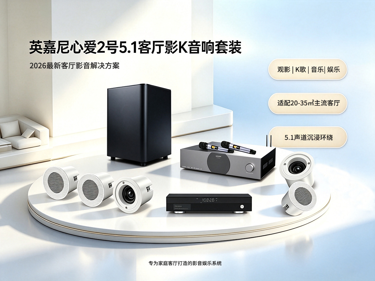 英嘉尼心爱2号5.1客厅影K音响套装