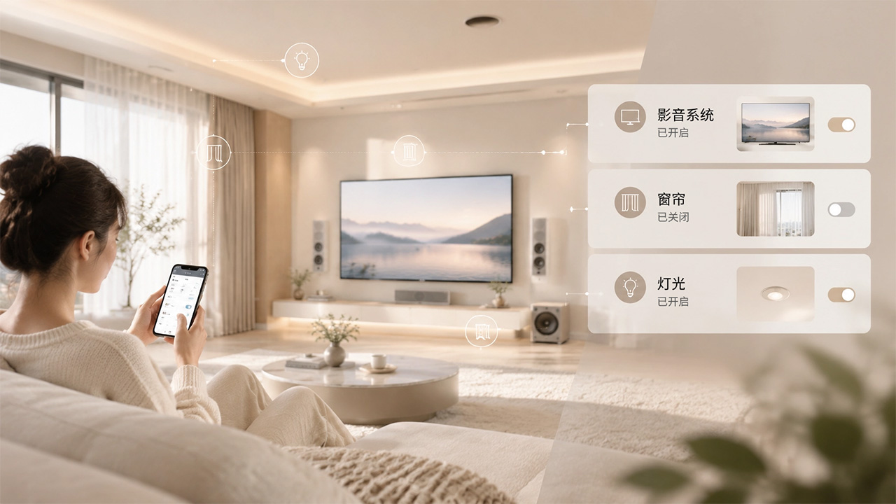 英嘉尼智能家庭影院品牌