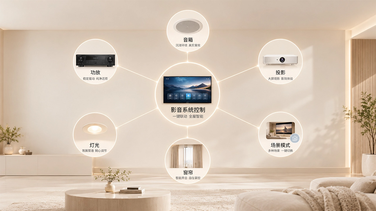英嘉尼智能家庭影院品牌